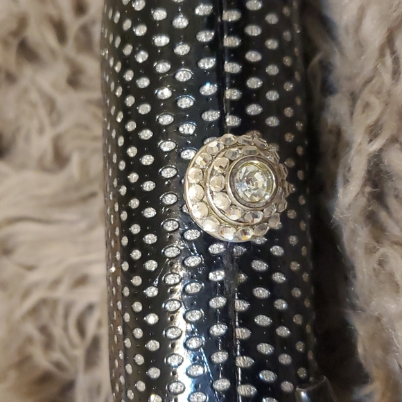Small Black DiamondClutch - Picture 3 of 5